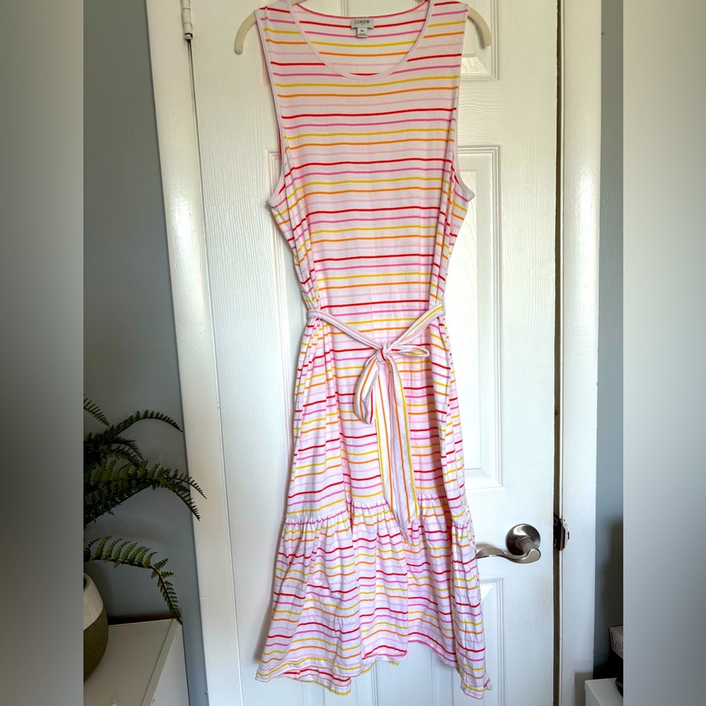 JCrew Striped Dress